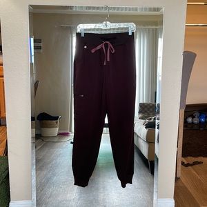 High Waited S Petite Fig Joggers in Espresso